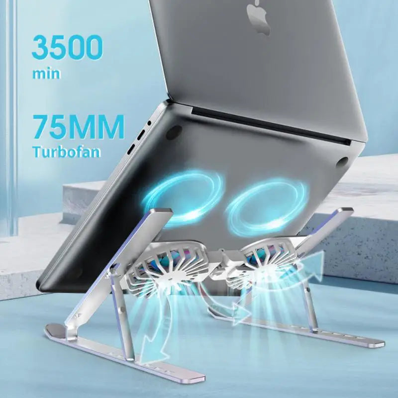 Laptop Stand with USB Fan