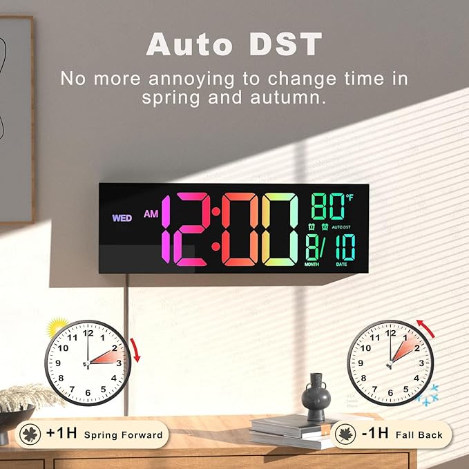 Digital Wall Clock