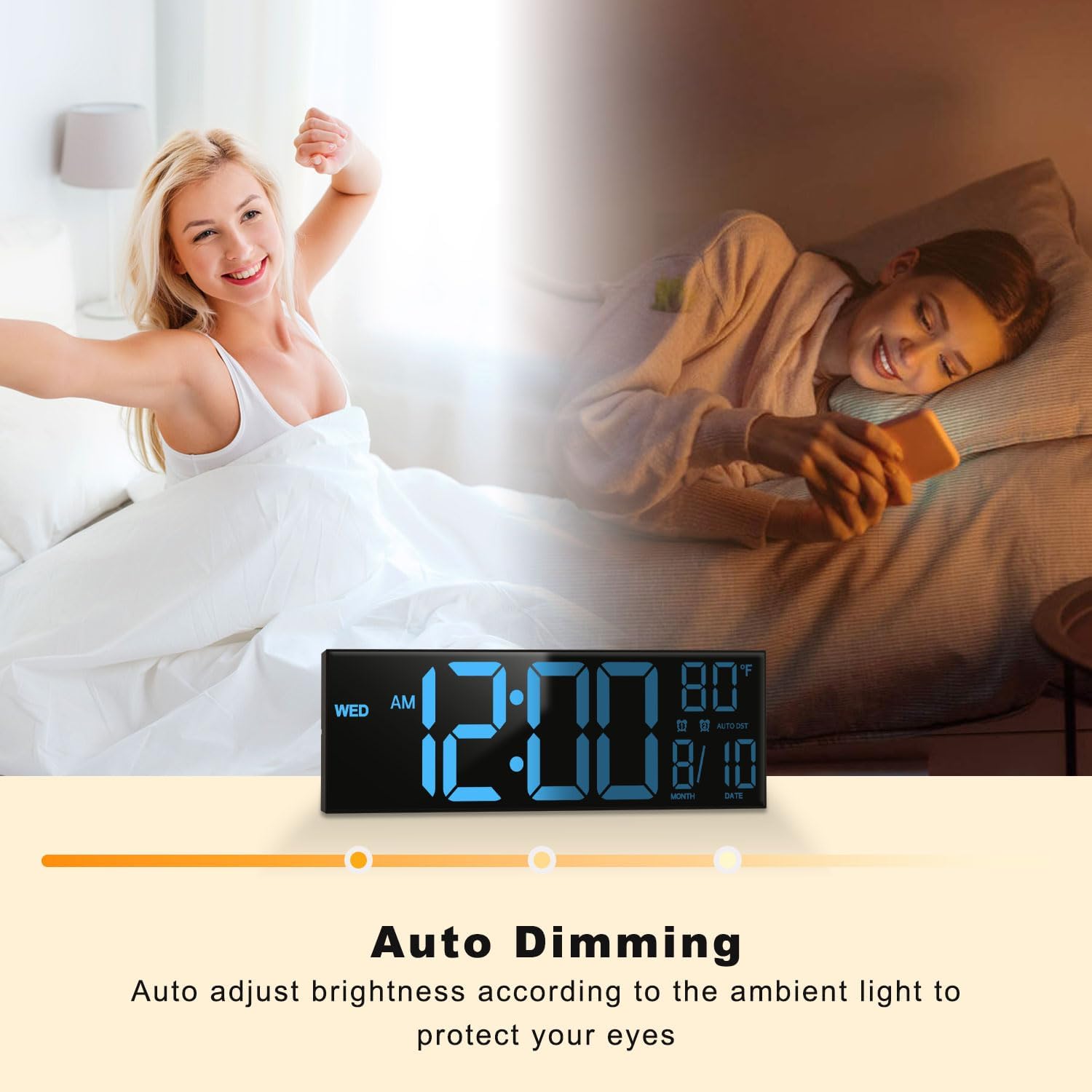 Digital Wall Clock