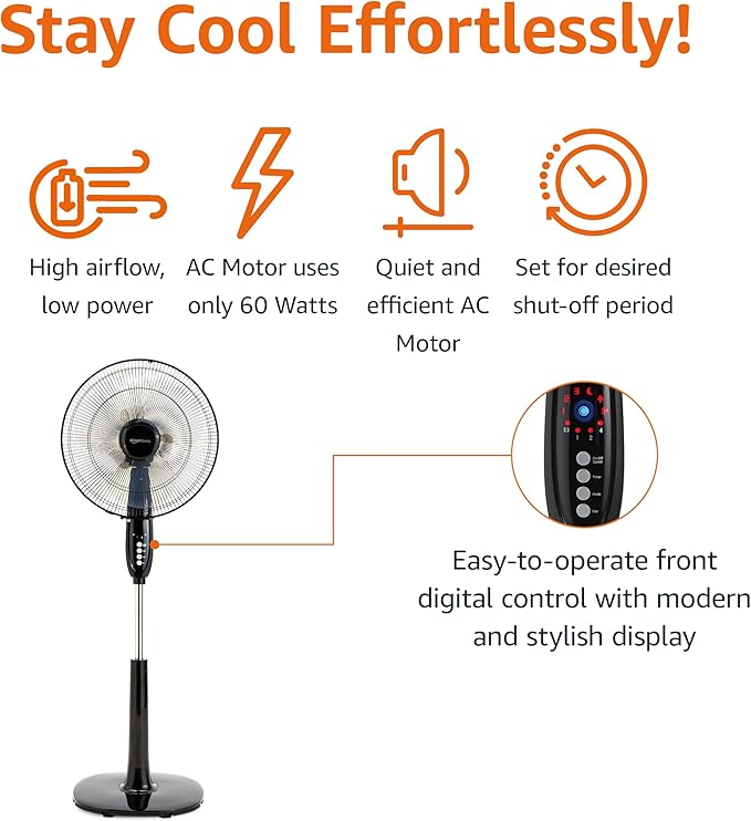 Pedestal Floor Fan