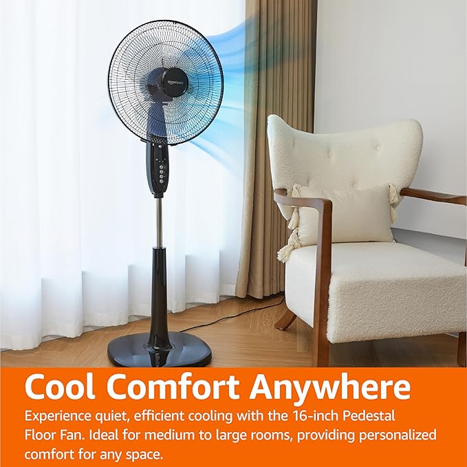 Pedestal Floor Fan