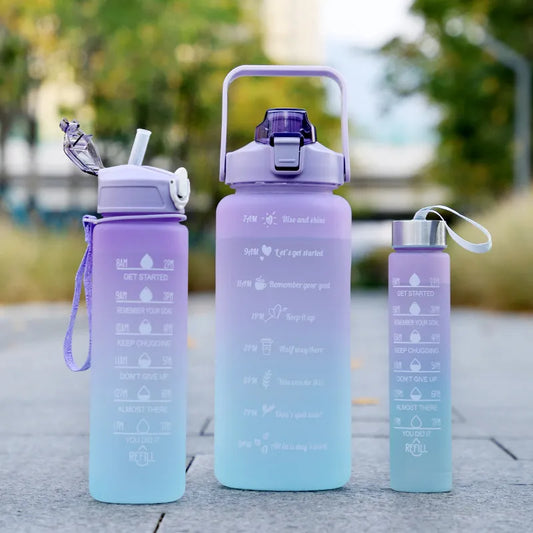 Sports water bottles