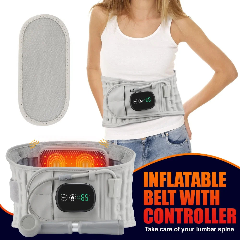 Electric Heating Waist Vibration Massage Belt