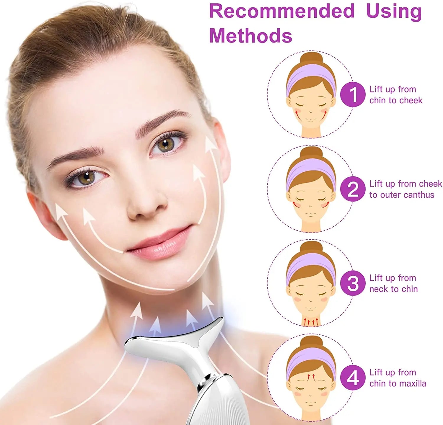 neck and face skin massager