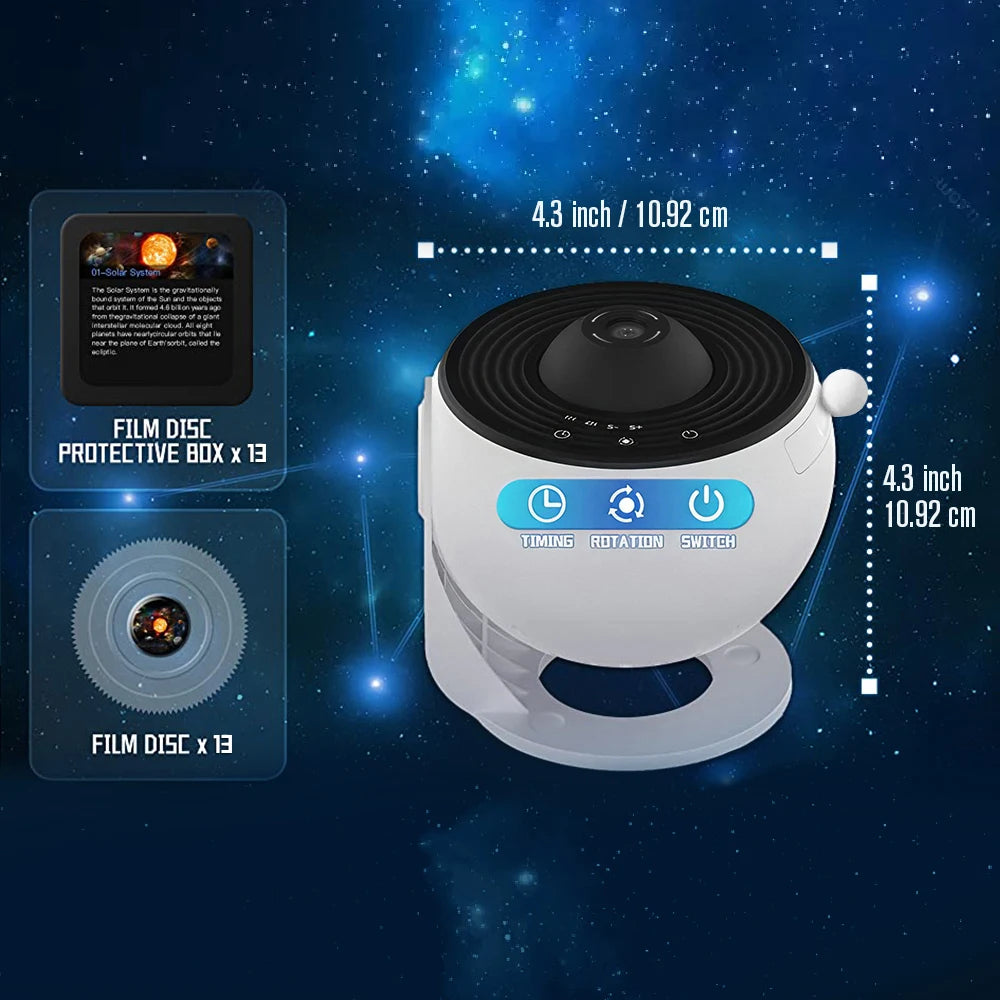 Night Light Galaxy Projector