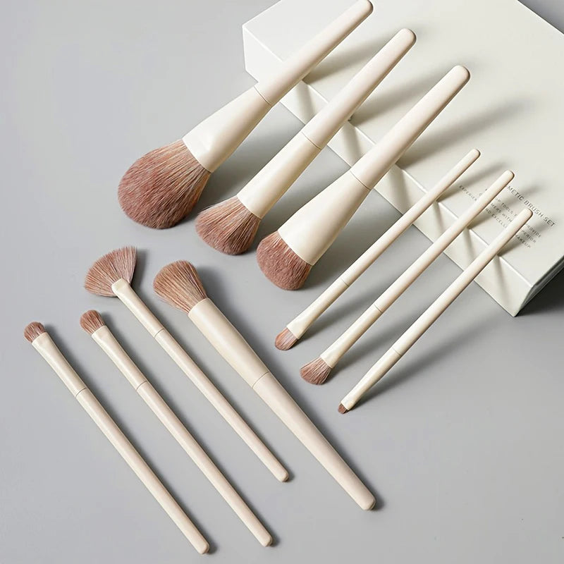 13 PCS Colorful Makeup Brush Set Eye Shadow Foundation Women's Makeup Brushes Eye Shadow Brushes