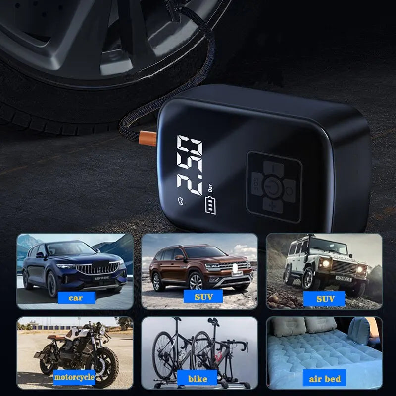 Wireless Car Air Compressor Electric